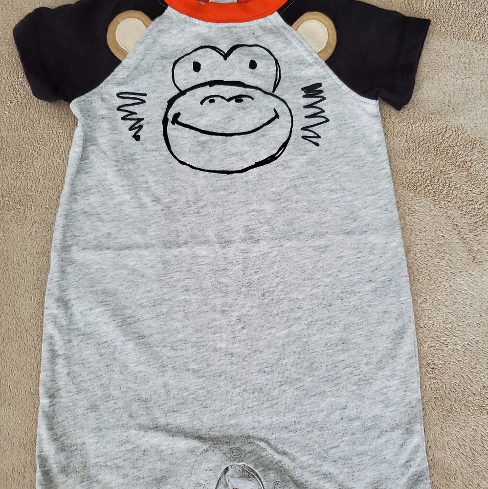 Gymboree Jungle Jam monkey romper